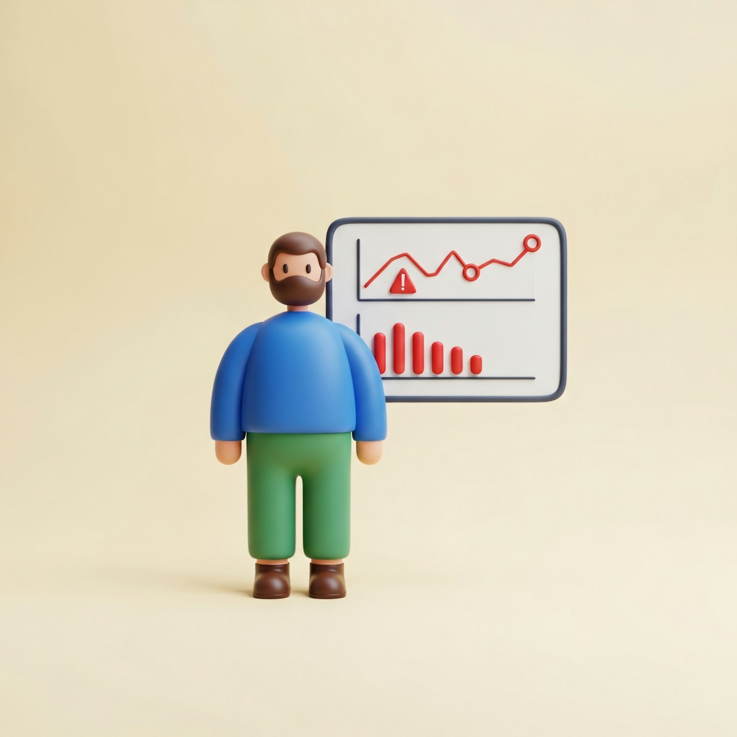 You don't need complex tools. A simple chart focusing on the weekly or daily trend is often all you need.