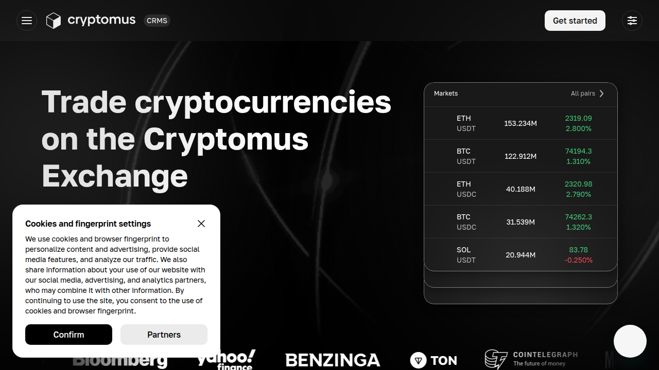 Legitimate platforms, such as Cryptomus, require identity verification (KYC) to comply with financial regulations and ensure user safety.