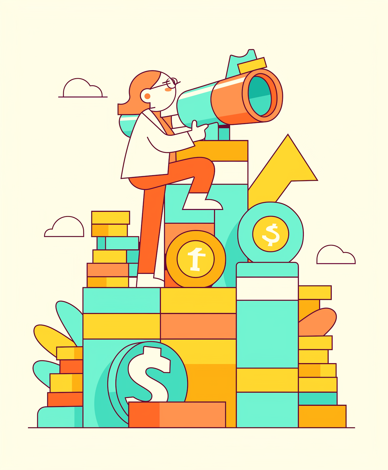 A person calmly reviewing investment information on a tablet, illustrating the importance of responsible and informed financial decisions.